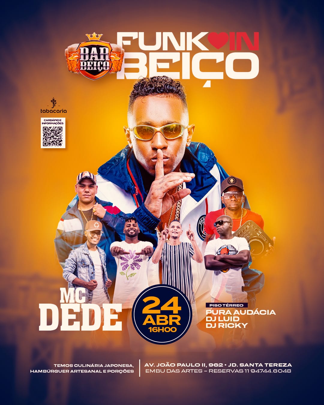 Bar Beiço .: EVENTO DOMINGO TÉRREO 