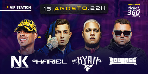 NOITE DA REVOADA - MC Hariel, MC Ryan SP, Neguinho do Kaxeta e Sourcee