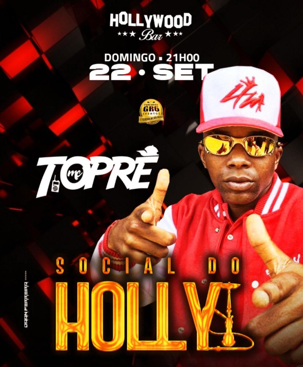 Hollywood Bar: MC Topre GR6 na social do Holly - Radinho na cintura mochila na costas ♫