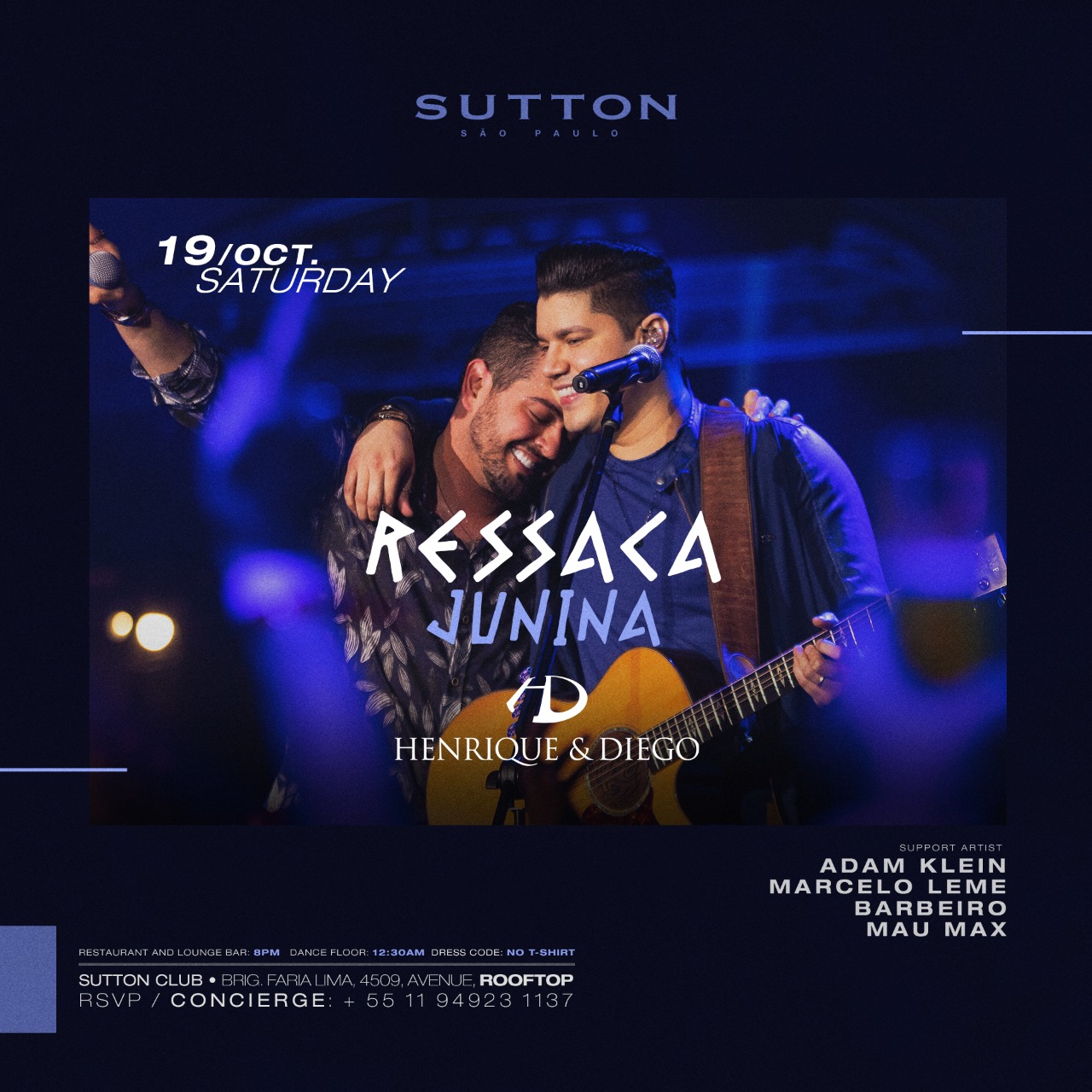 LE CLUB: Henrique e Diego