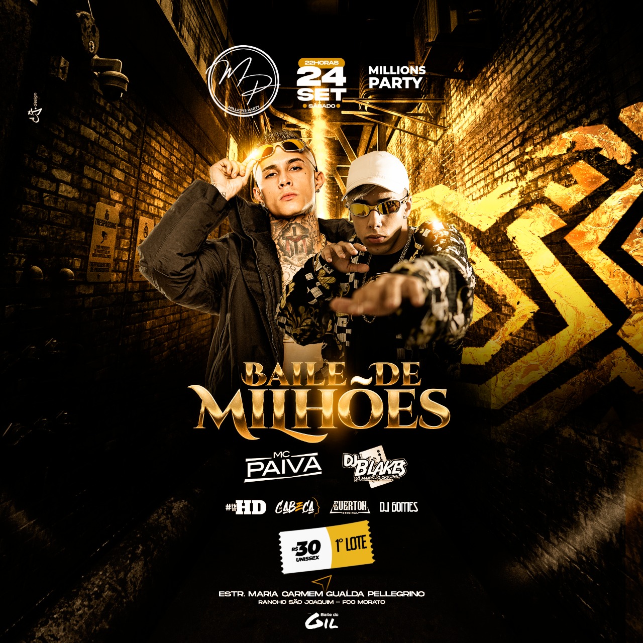 BAILE DE MILHÕES