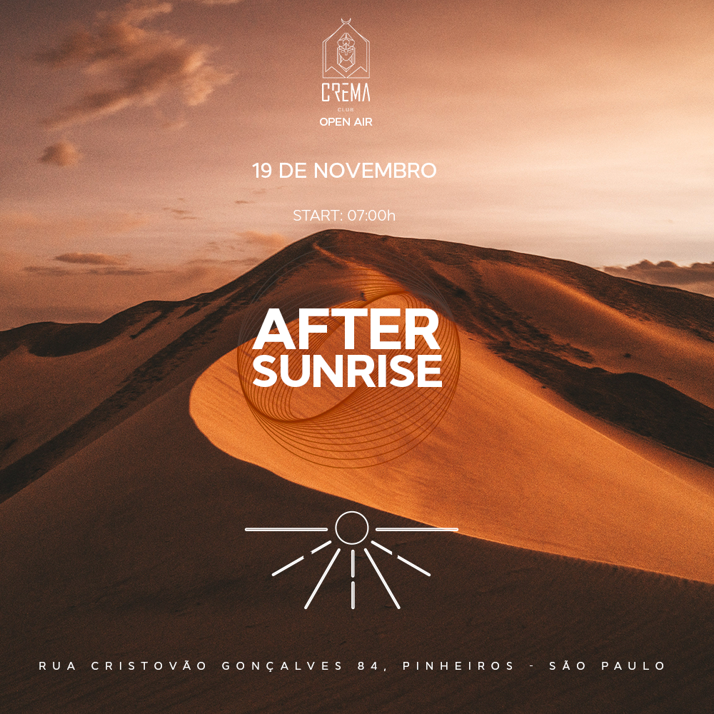 🌞AFTER SUNRISE 19/11🌵
