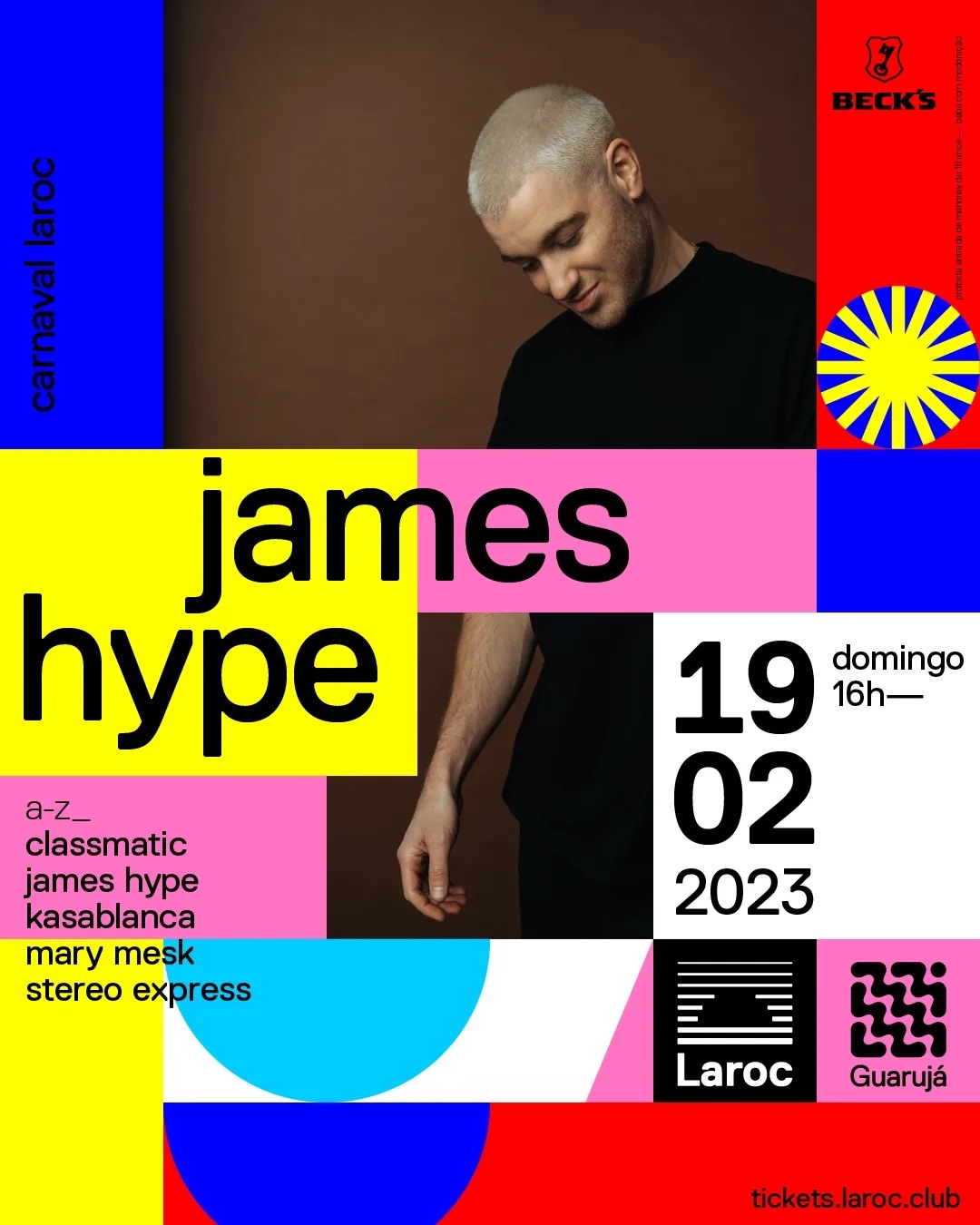 James Hype e Kasablanca - Carnaval Laroc Guarujá