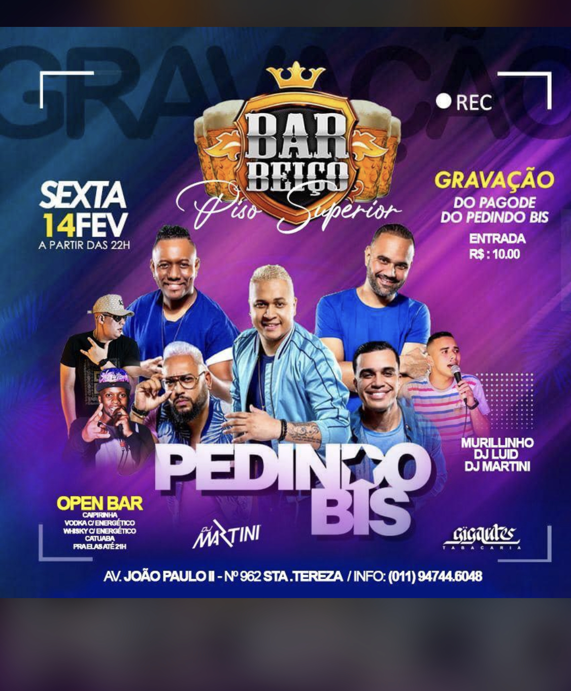 Bar Beiço .: Sexxtou Beiçouu | DJ Martini e mais 14/2