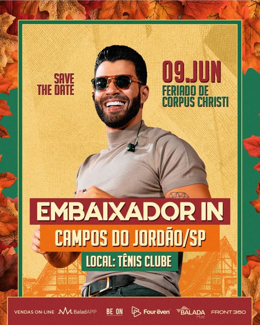 Gusttavo Lima - Embaixador in Campos do Jordão - Corpus Christi