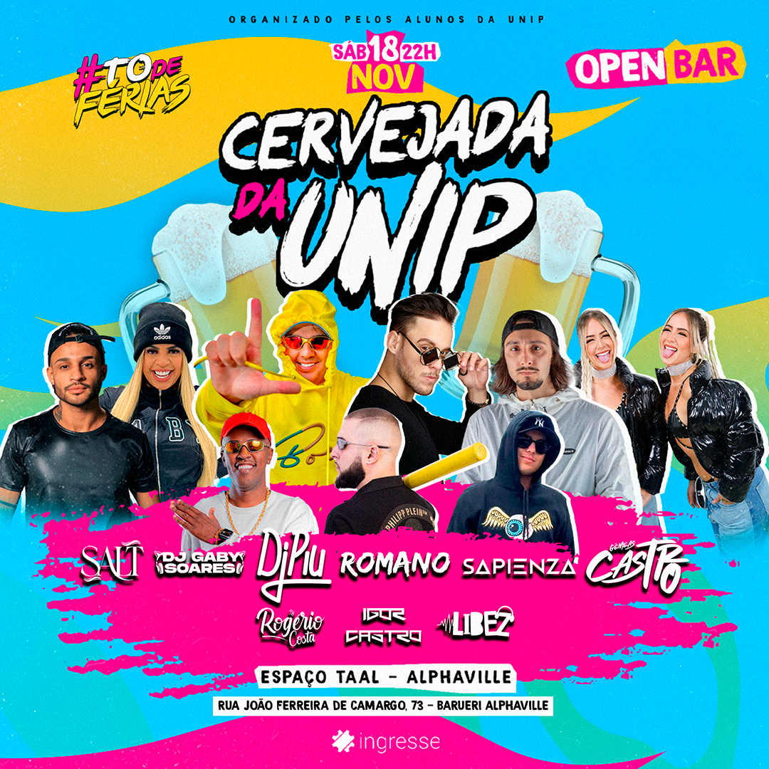 CERVEJADA DA UNIP 🍻