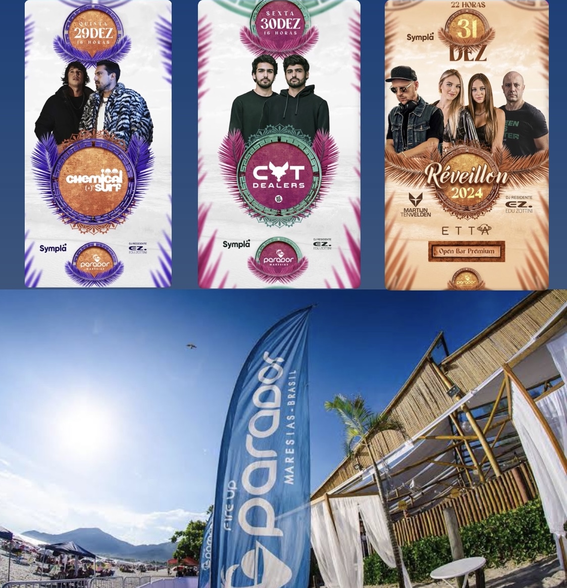 REVEILLON PARADOR MARESIAS 2024 - OPEN BAR PREMIUM