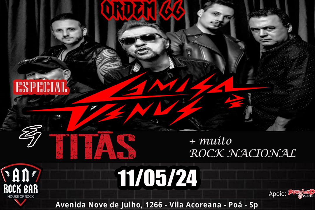 An Rock Bar: ORDEM 66 Clássicos Nacionais