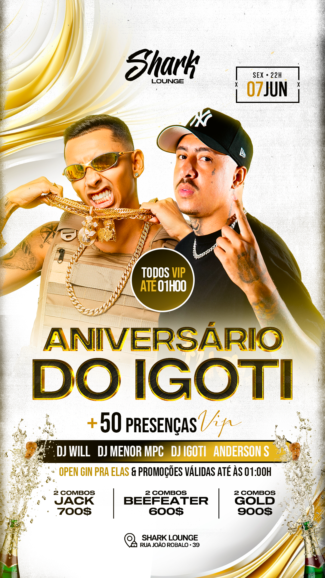 Shark Lounge & Pub: Shark Blackout 14.06.24