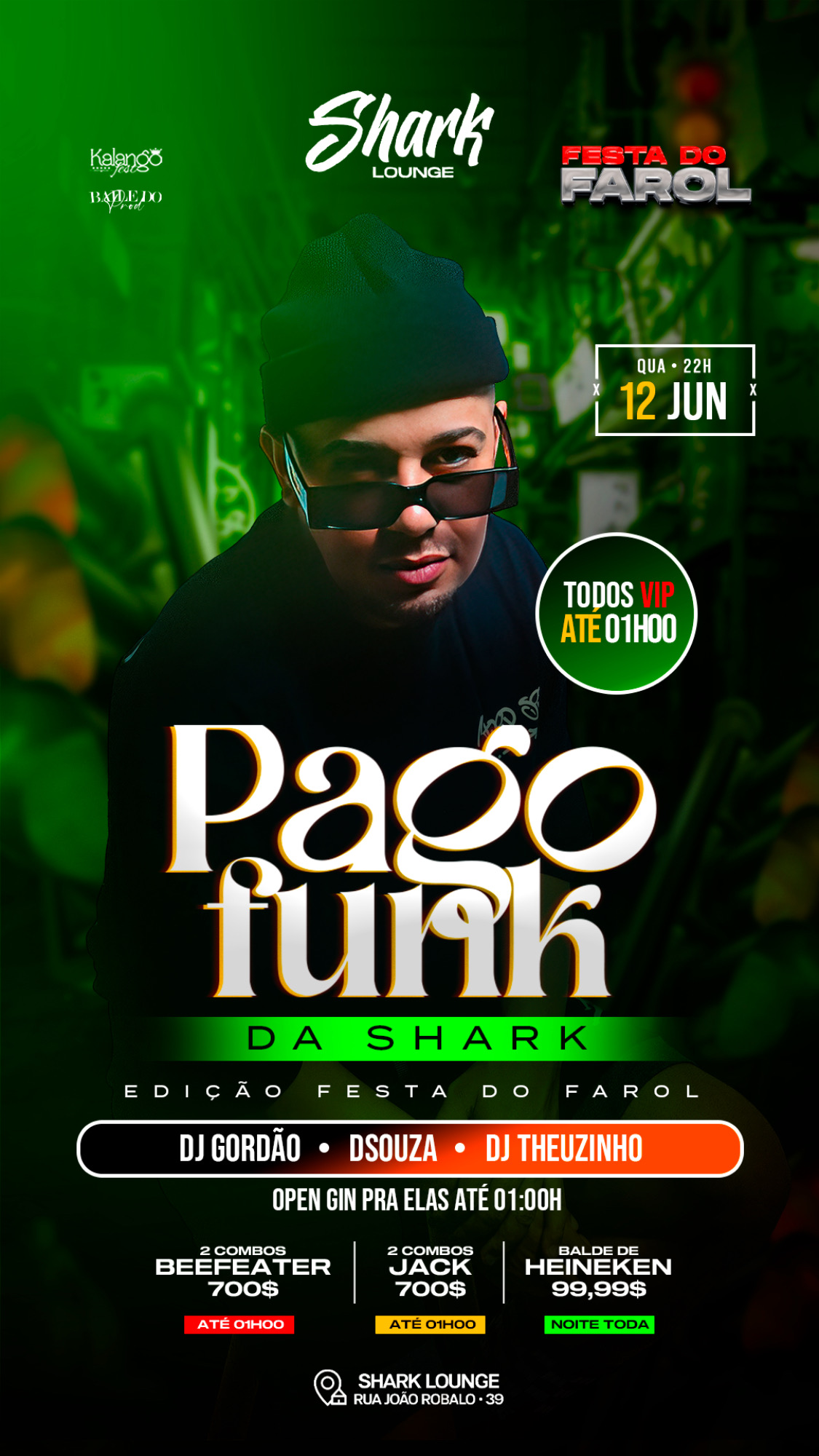 Shark Lounge & Pub: Quartinha da Shark 19.06