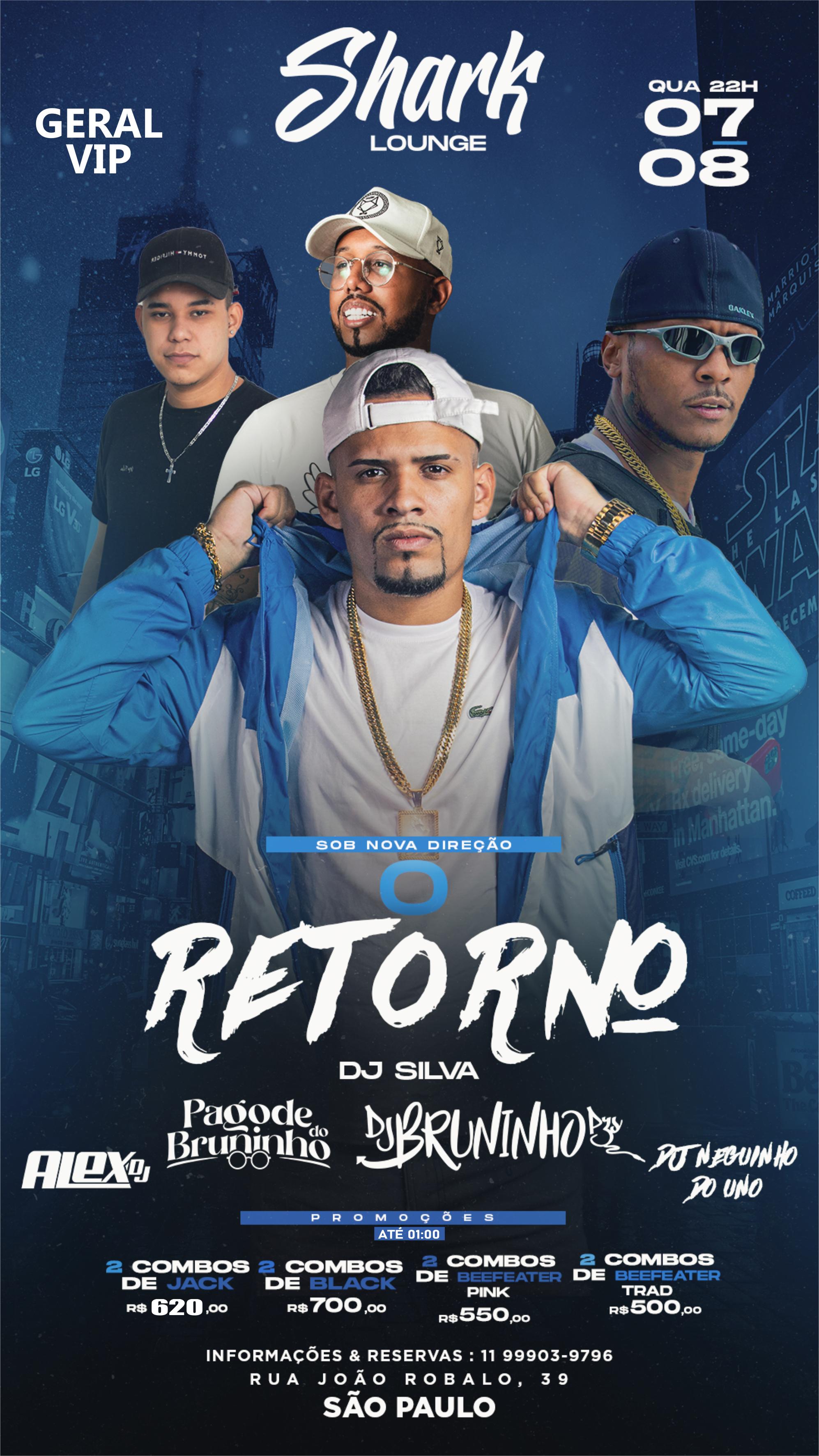 Shark Lounge & Pub: Retorno da Shark - DJ Bruninho PZS