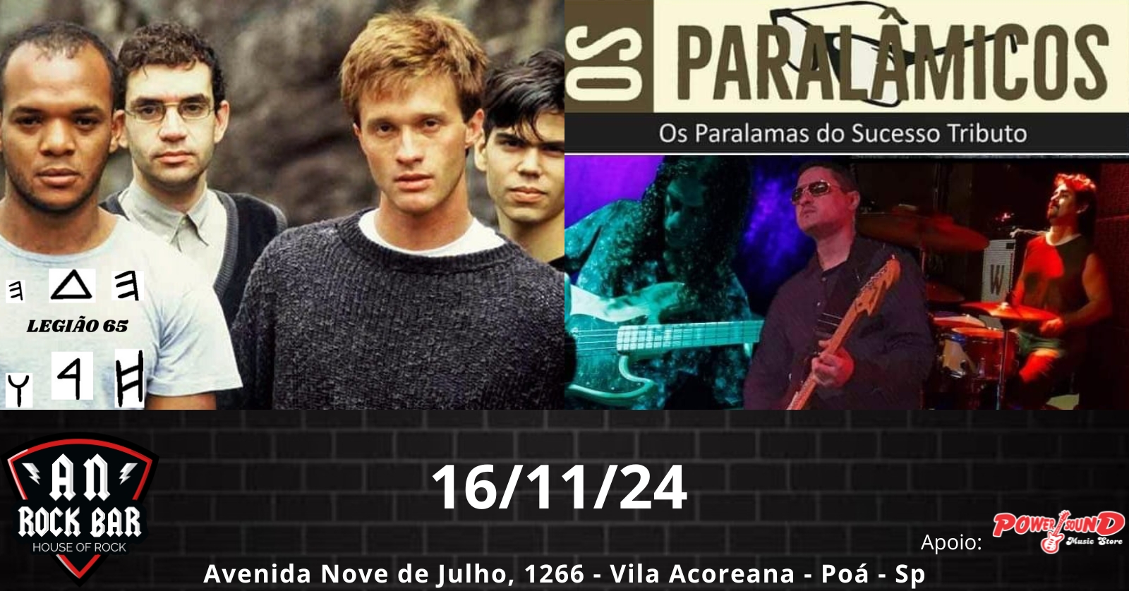 An Rock Bar: Legião Urbana & Paralamas do Sucesso (cover)