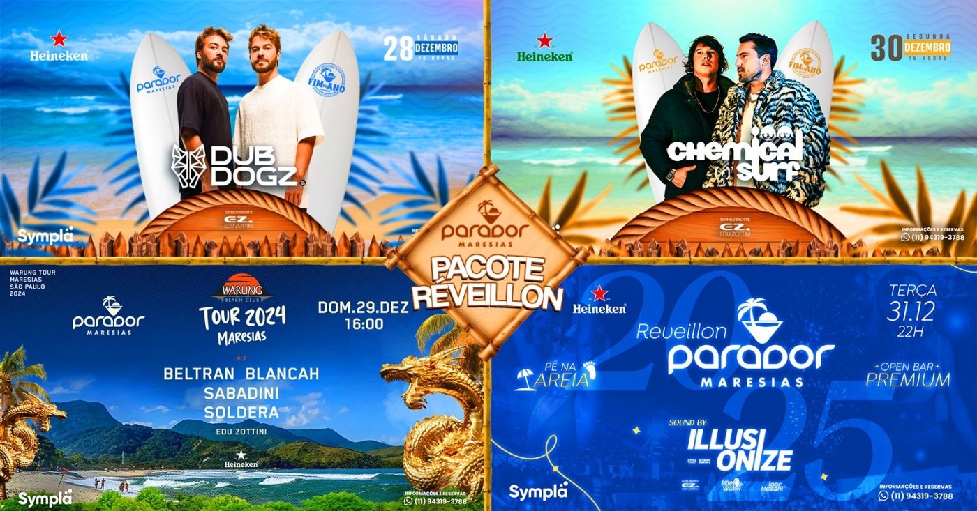 Parador Maresias - Pacote Réveillon