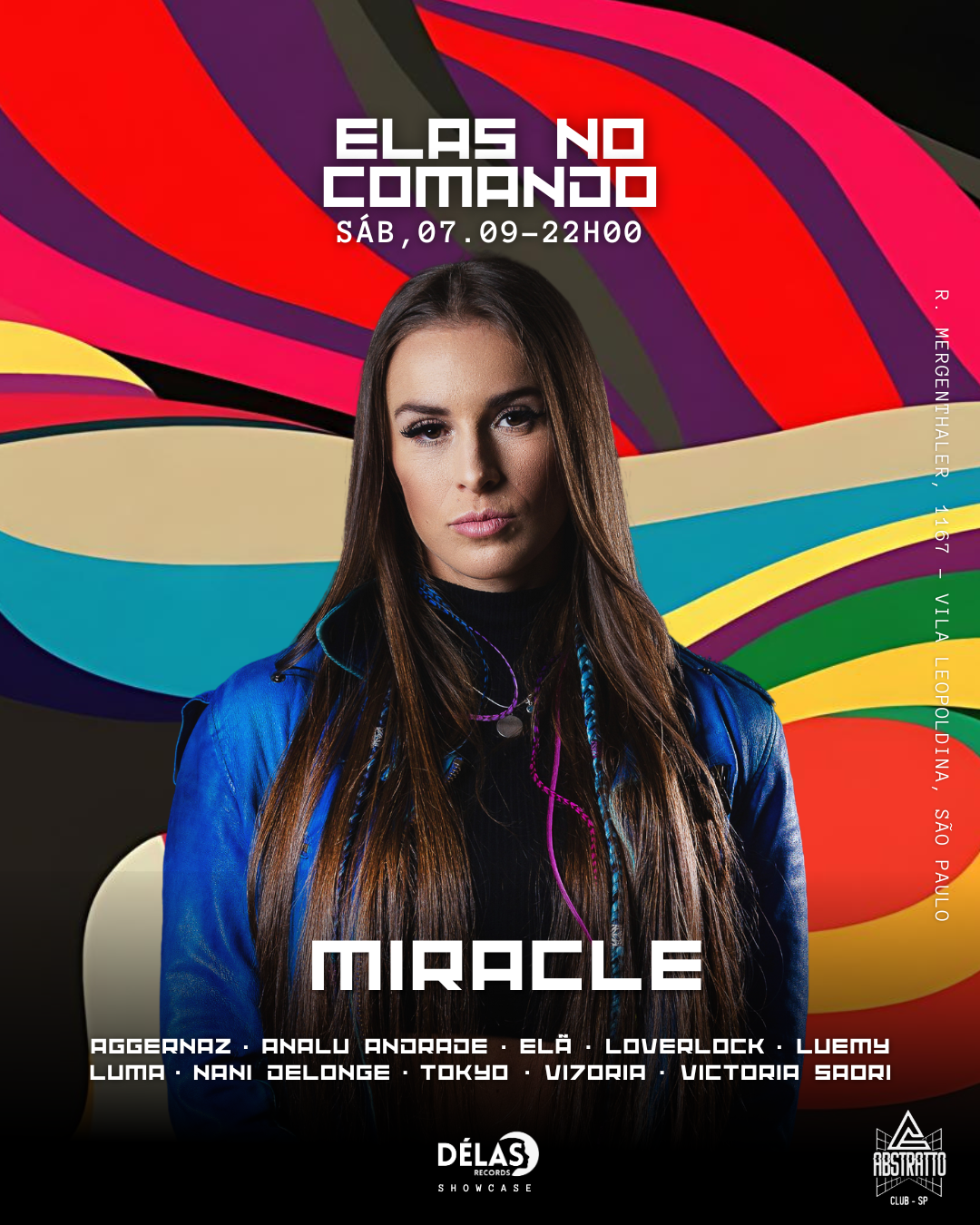 ELAS NO COMANDO APRESENTA DELAS RECORDS SHOWCASE