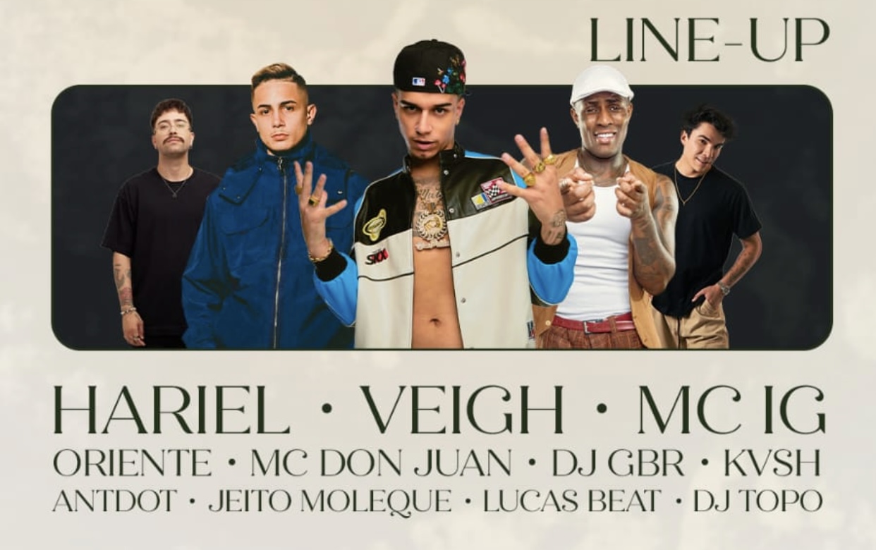 Reveillon Araxás juquehy - Kvsh, Kayblack, Kevin o Chris, Oriente, Veigh, Mc Ig, Jeito Moleque, Don Juan e muito mais