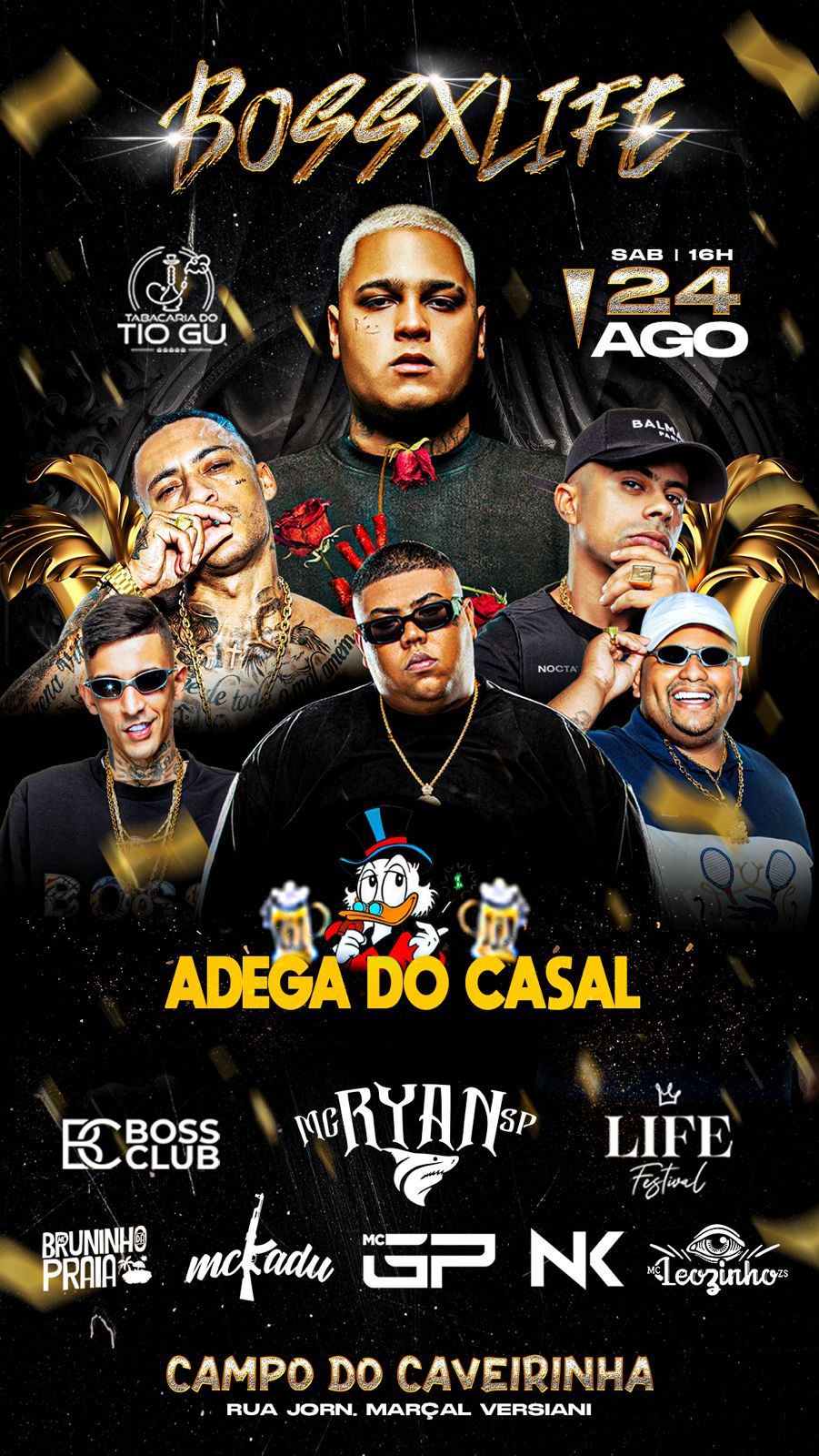 Boss Club: x Life MC RYAN SP NO CAMPO DO CAVEIRINHA