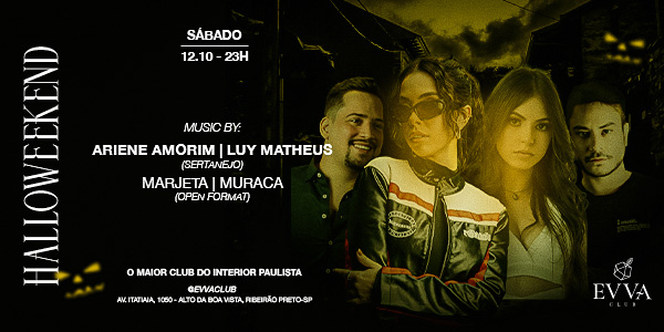Evva Club: Sabadou Convida Ariane Amorim 