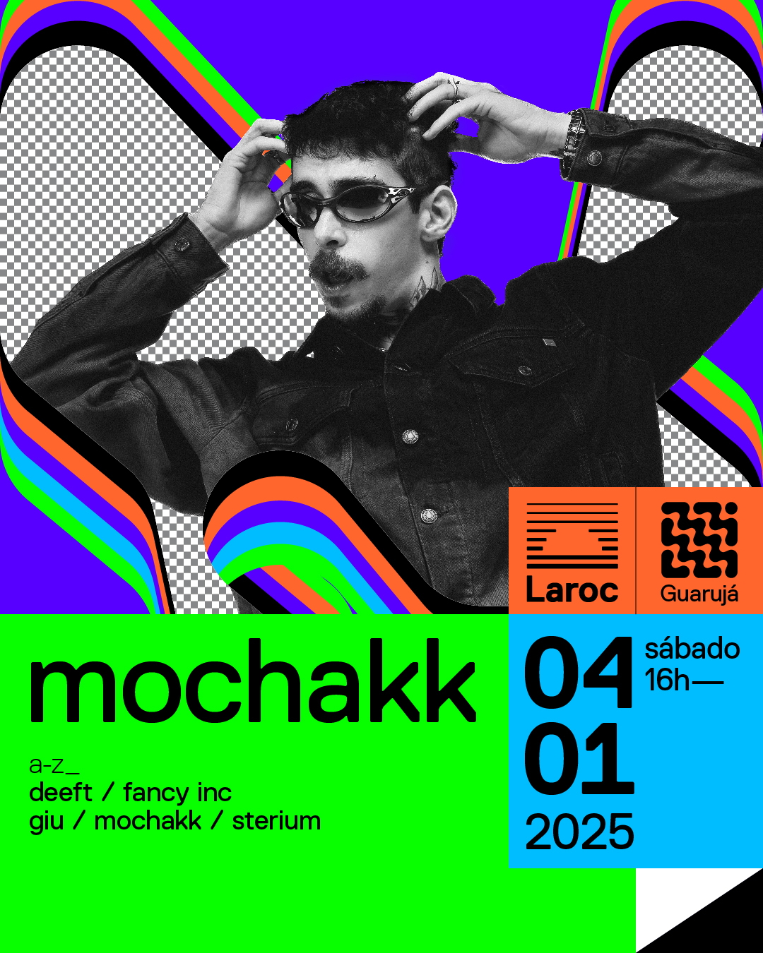 Laroc Guarujá com MOCHAKK - Réveillon