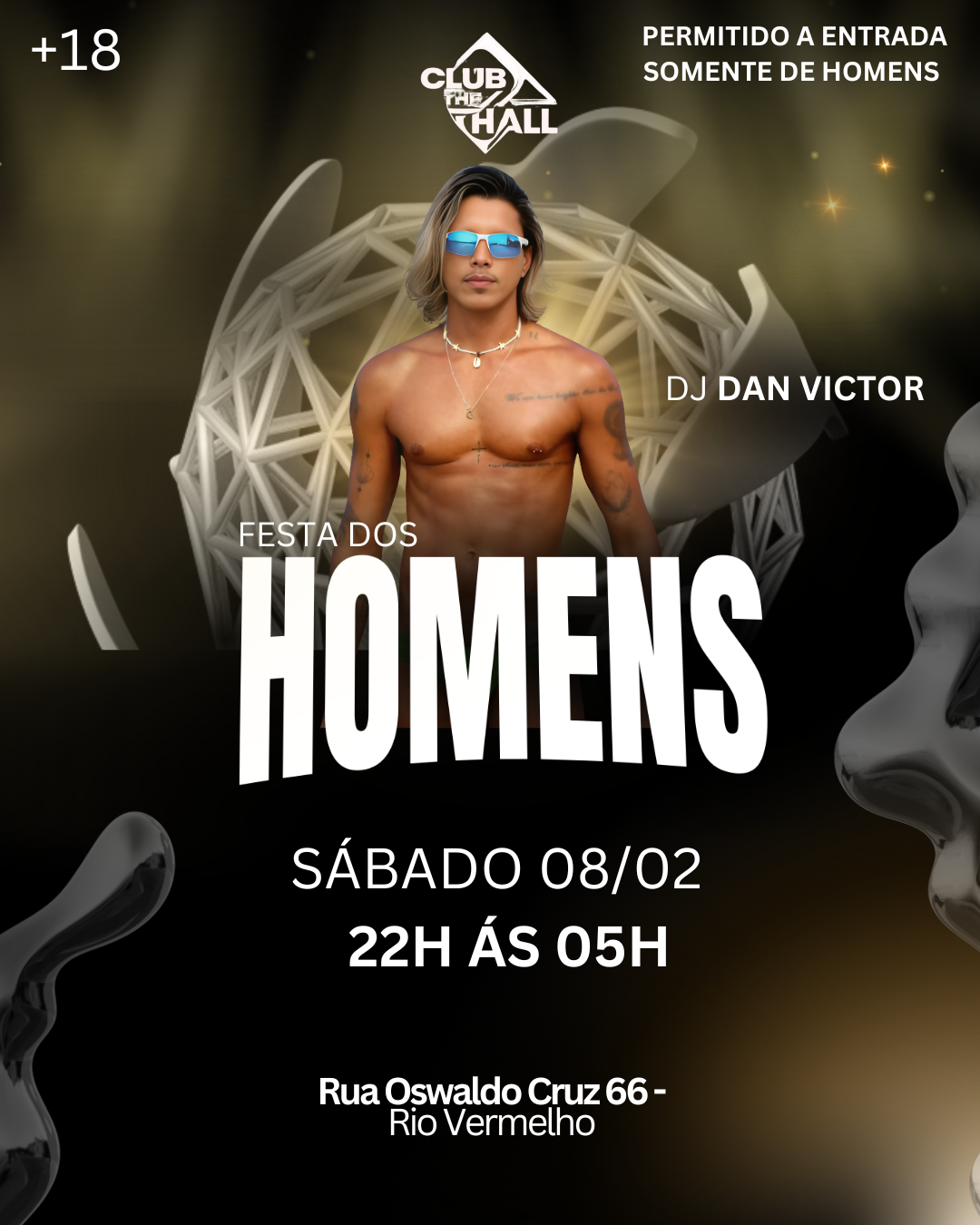 Club The Hall: Estoque FESTA DOS HOMENS 