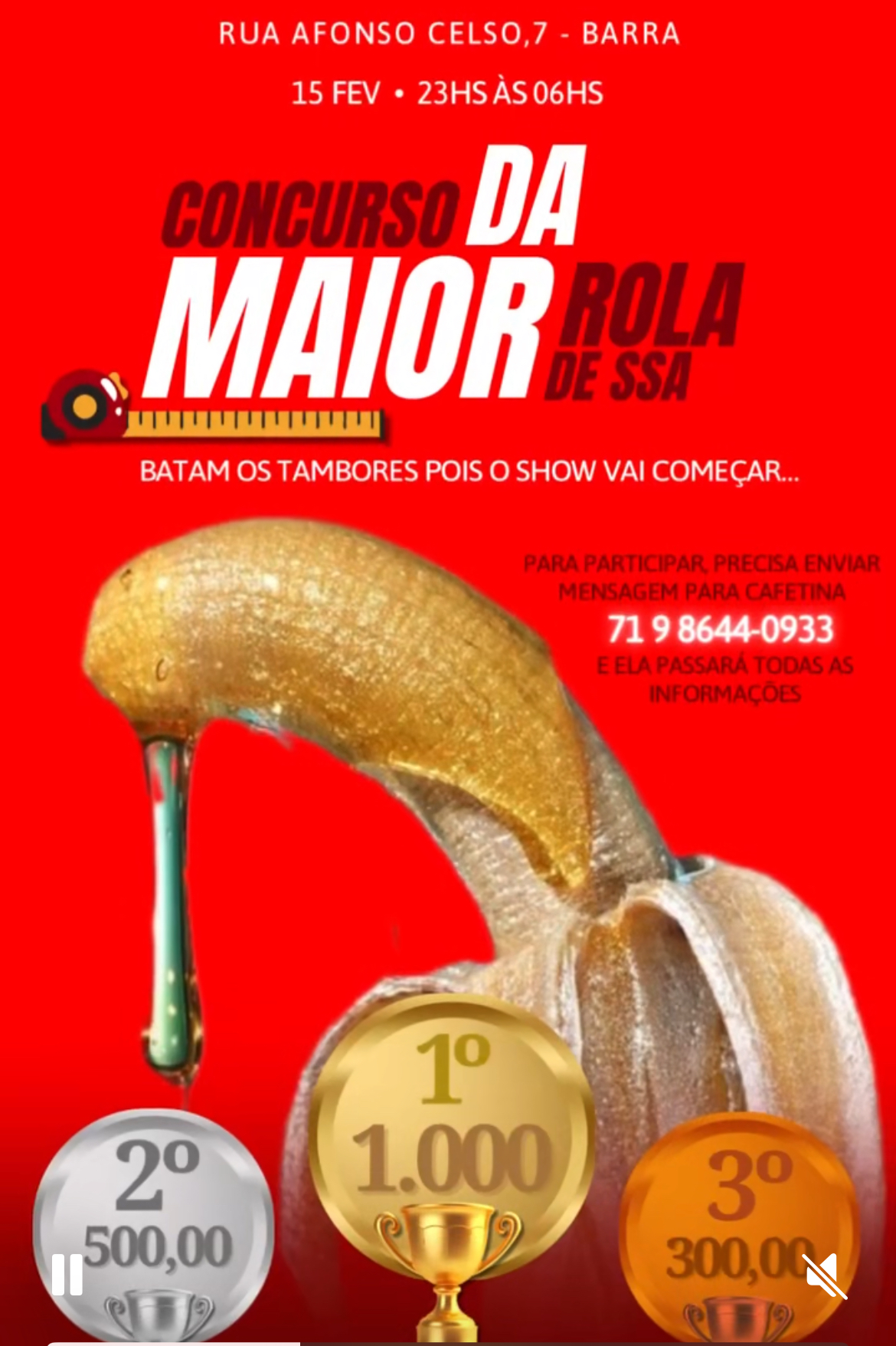 ZOOM GAY BAR SSA: CONCURSO MAIOR ROLA DE SSA