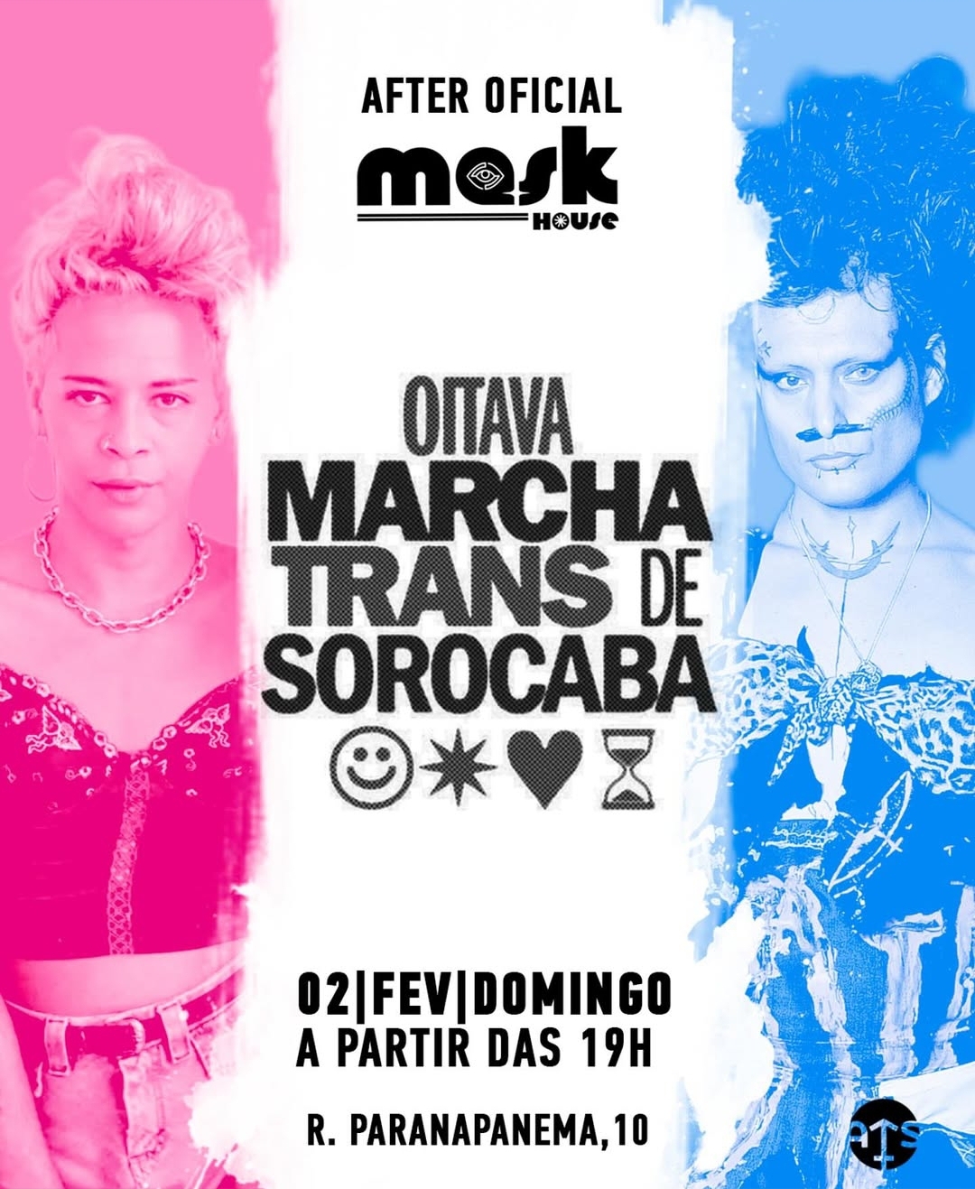 Mask House: Oitava marcha trans de sorocaba 