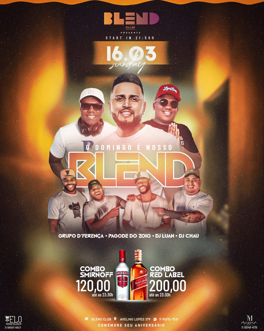 Blend: Blend Chic (Dom. 16.03.25 as 21:59) Promoção #COMBO RED LABEL 200,00 