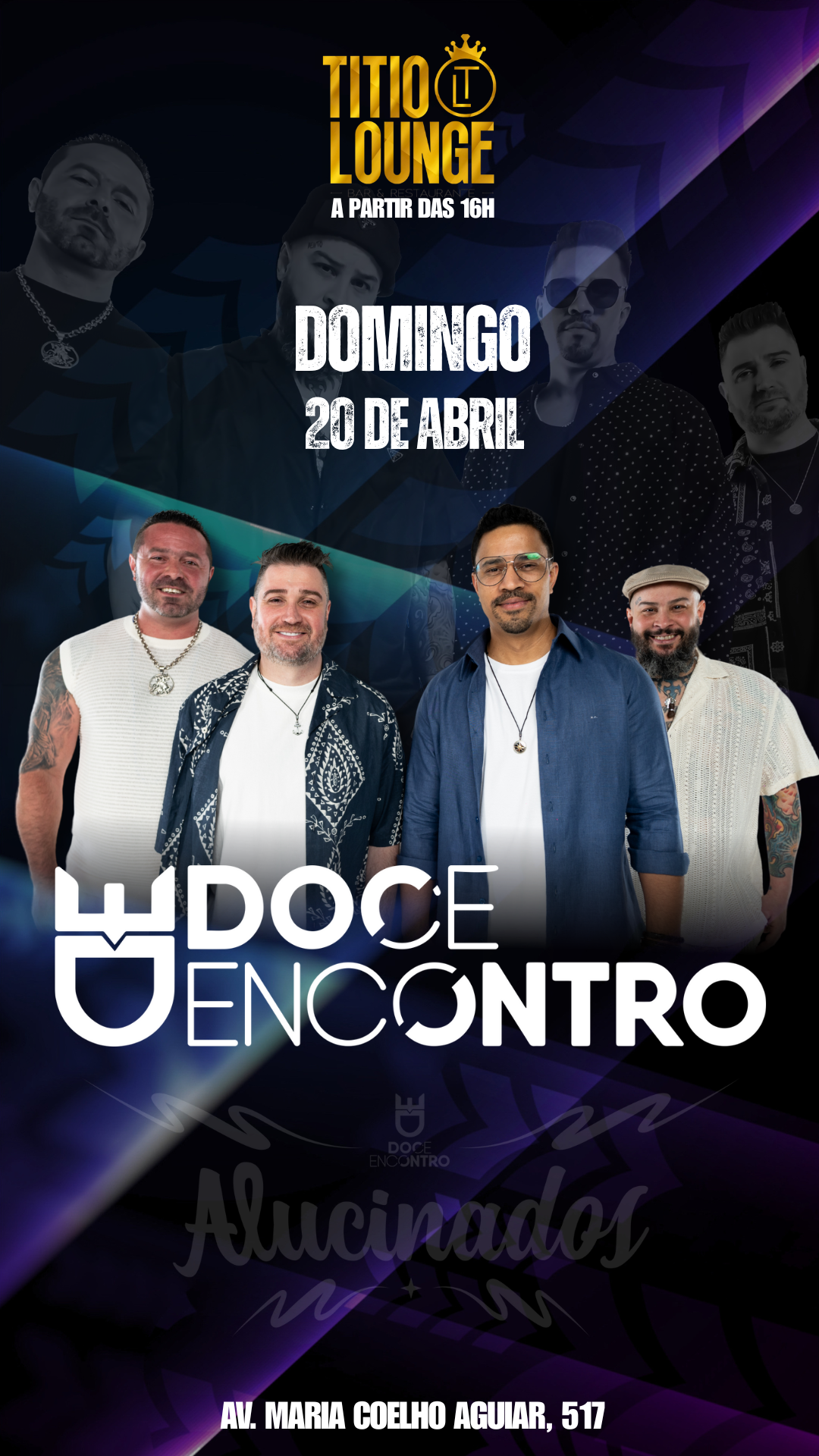 Titio Lounge Bar e Restaurante: DOCE ENCONTRO DIA 20 DE ABRIL E ATRAÇÕES 
