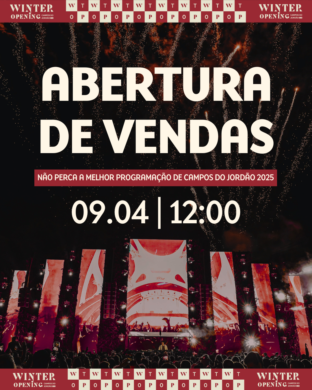 Feijoada e Sunset WINTER OPENING 2025 com Liu, Cat Dealers, Chemical Surf e muito mais - Scheein - Corpus Christi - Campos Jordão