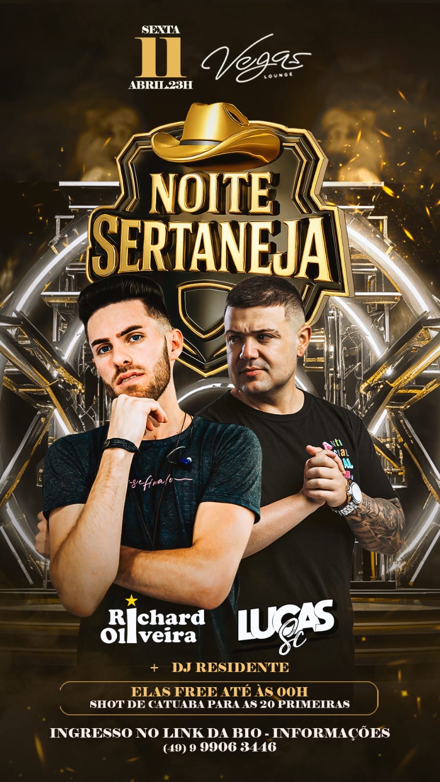 Vegas Lounge Bar: Sextou no Vegas 18/04