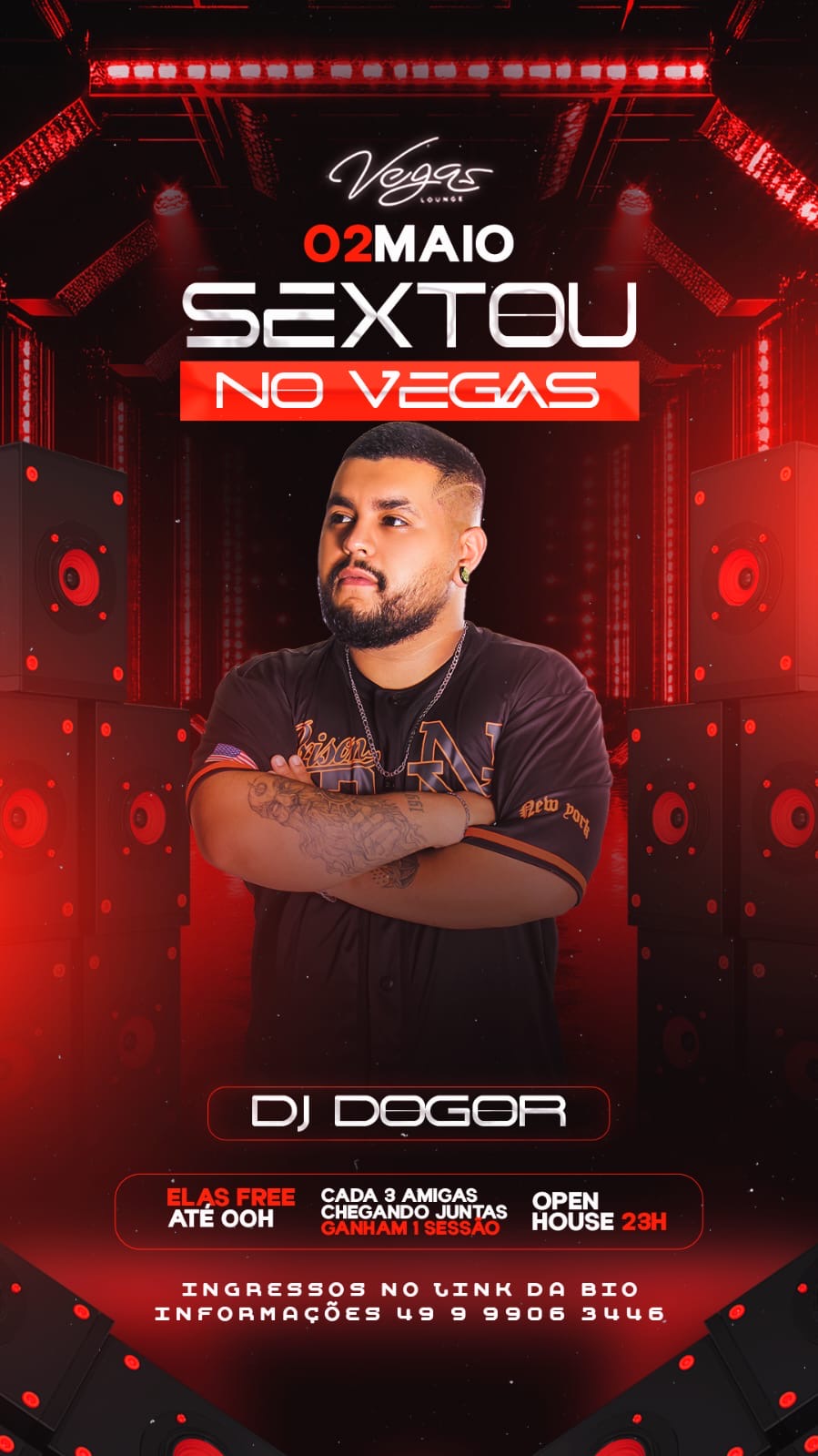 Vegas Lounge Bar: Sextou no Vegas 02/05