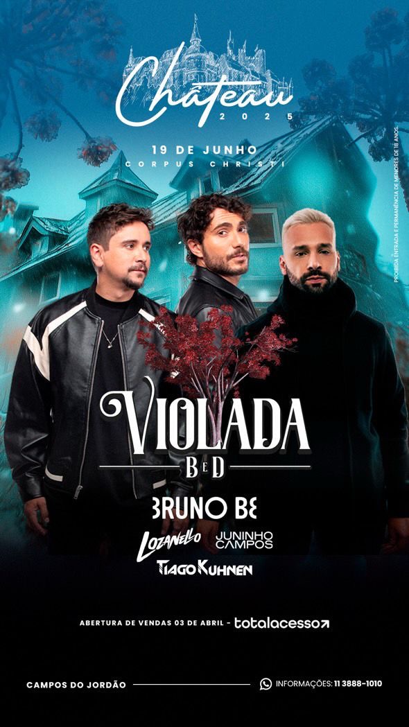 Campos do Jordão - Chateau 2025 - Bruninho & Davi e Bruno Be