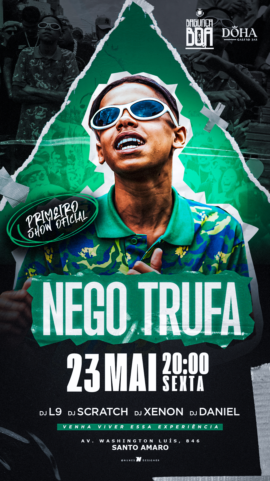 DÖHA GASTROBAR: Sexta-Feira Nego Trufa 23/05/2025