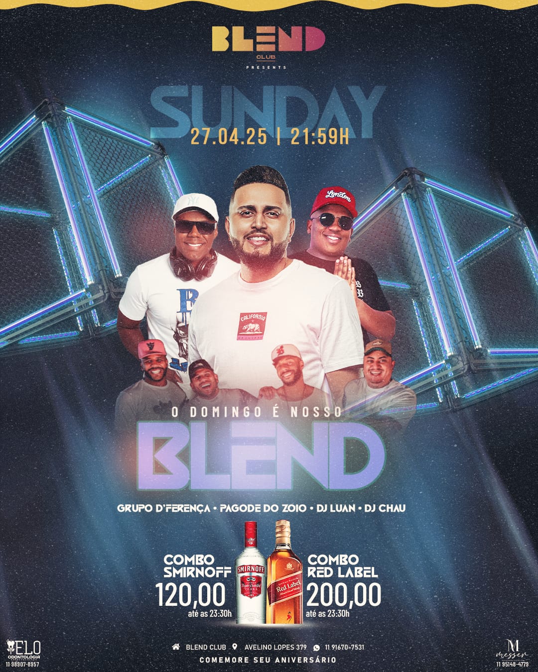 Blend: Blend Chic (Dom. 27.04.25 as 21:59) Promoção #COMBO RED LABEL 200,00 