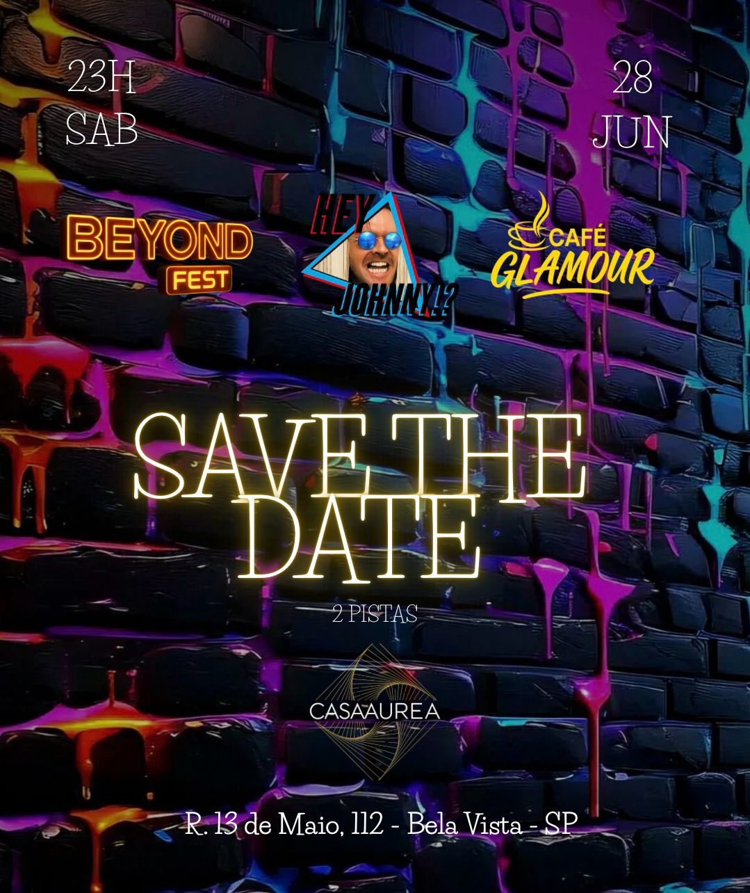 Hey Johnny x Beyond x Café Glamour