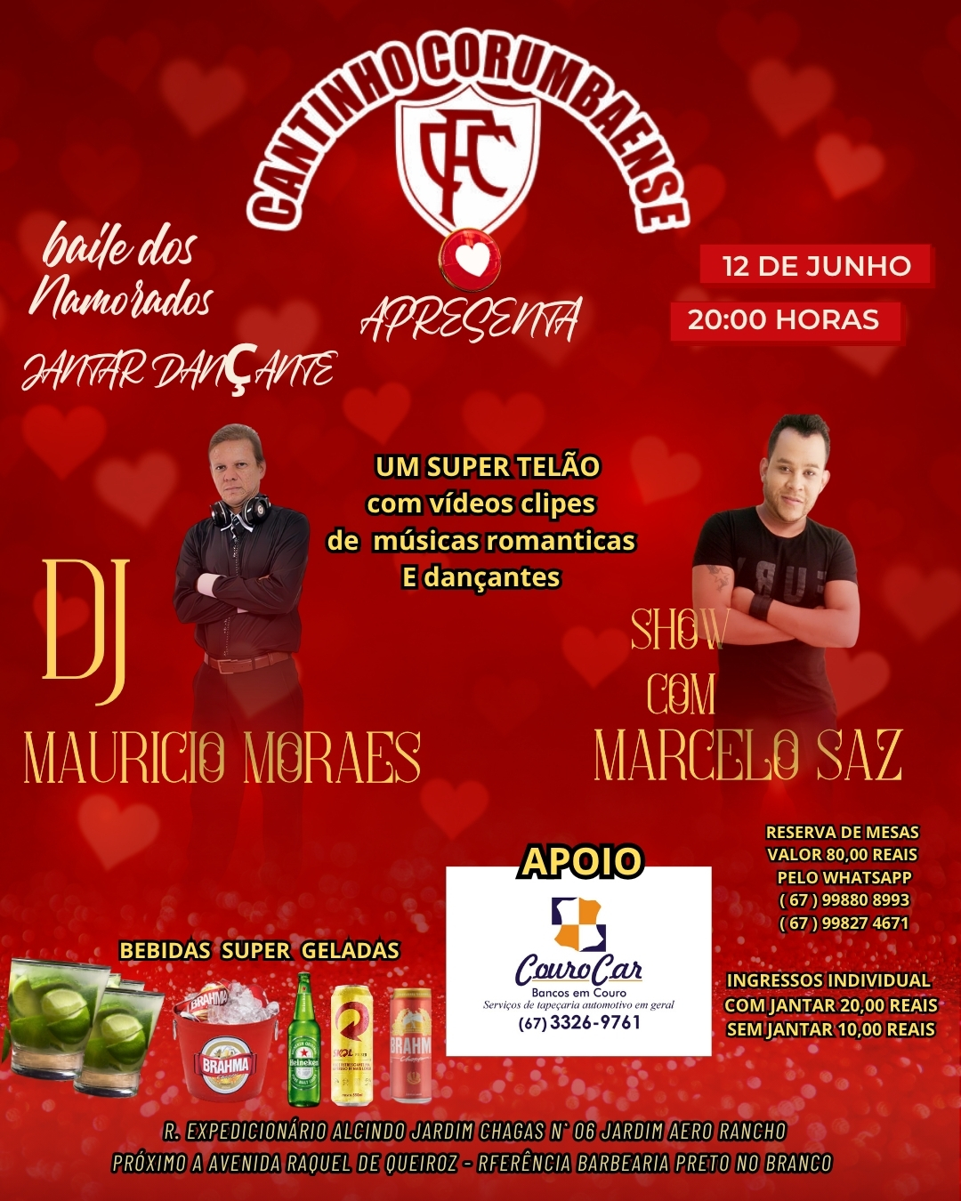 MD Produções: 12 de junho baile dos Namorados