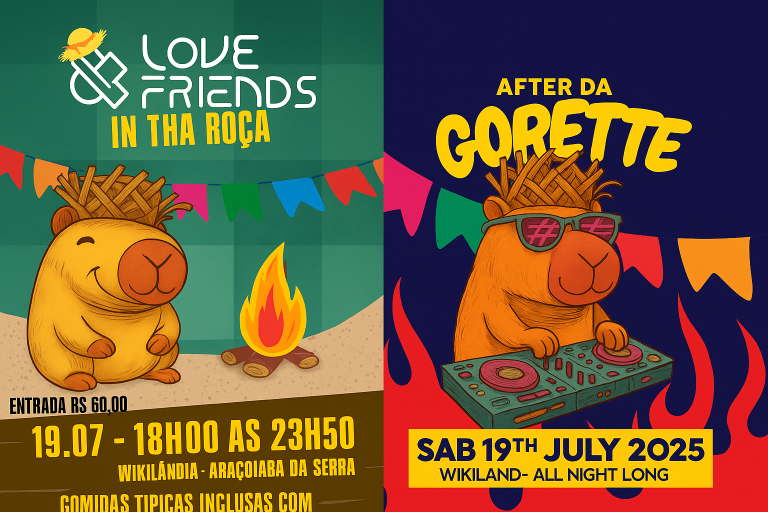 Arraiá Love & Friends | After da Gorette