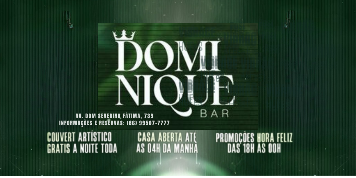 DOMINIQUE BAR: Domingo 06/07/25