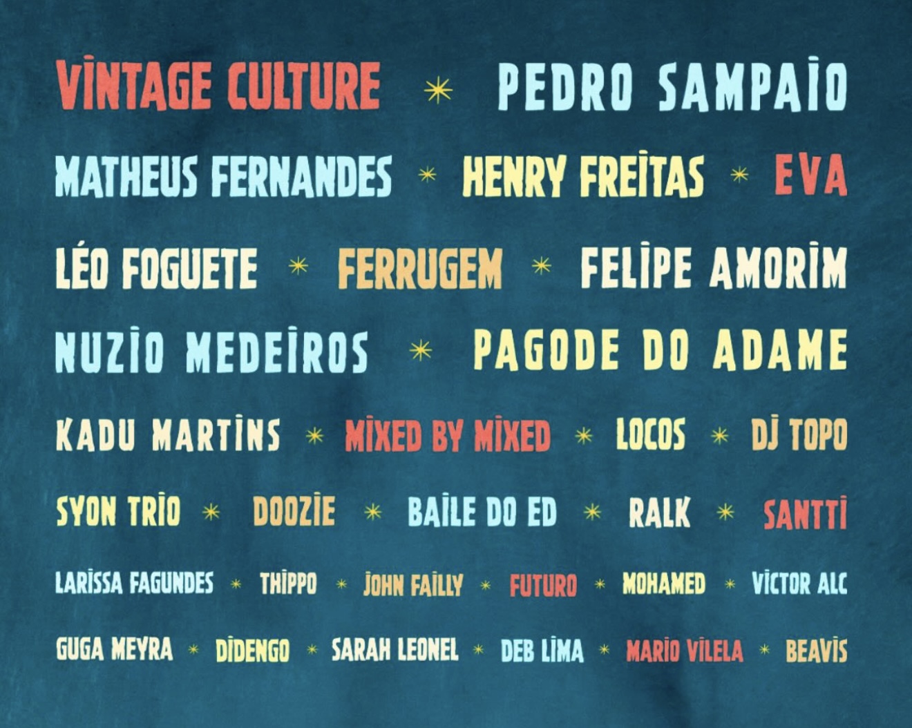 Réveillon Destino 2026 - Itacimirim - BA - Nordeste | VINTAGE CULTURE * PEDRO SAMPAIO * MATHEUS FERNANDES * HENRY FREITAS * EVA * LÉO FOGUETE * FERRUGEM * FELIPE AMORIM