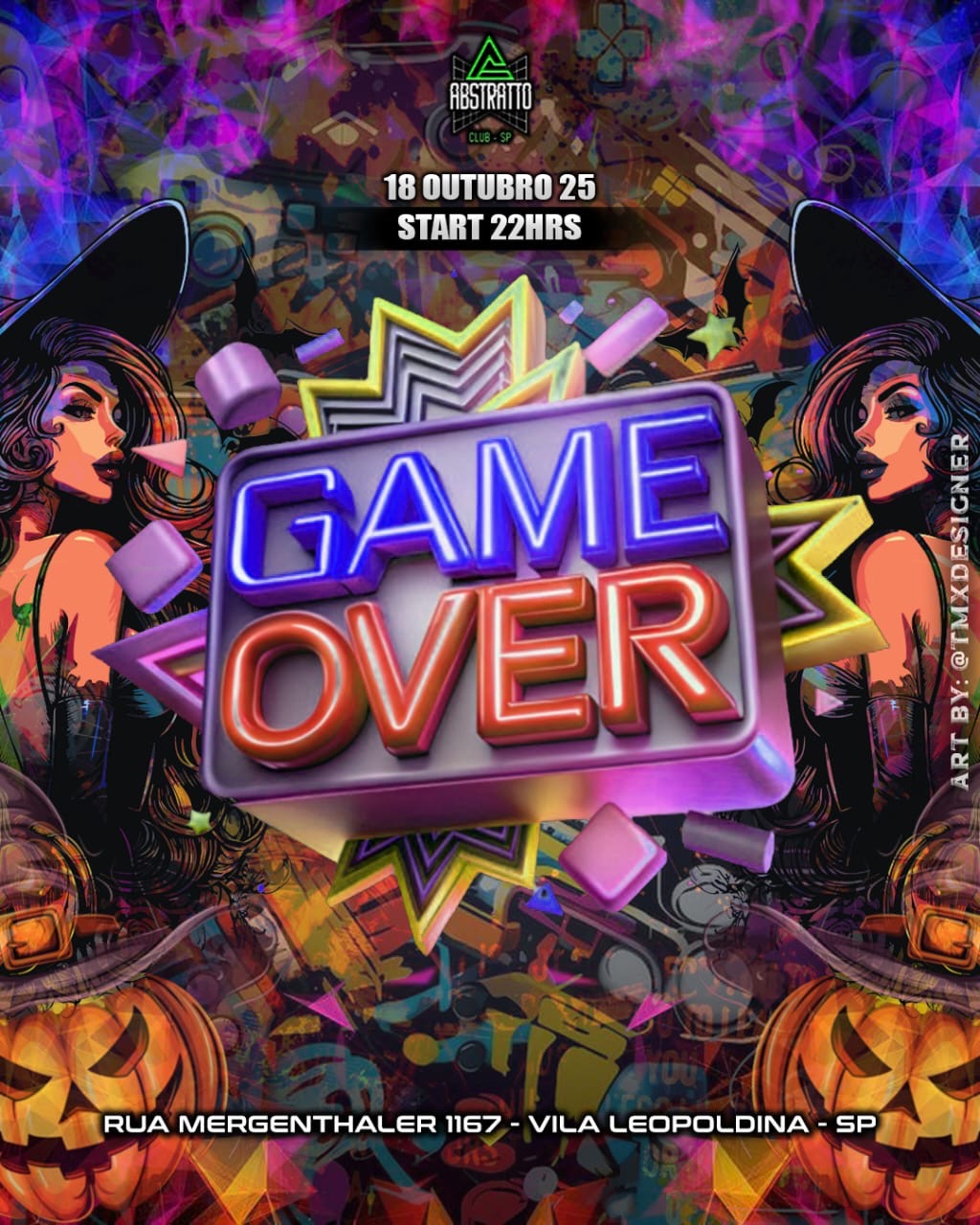 GAME OVER HALLOWEEN EDITION