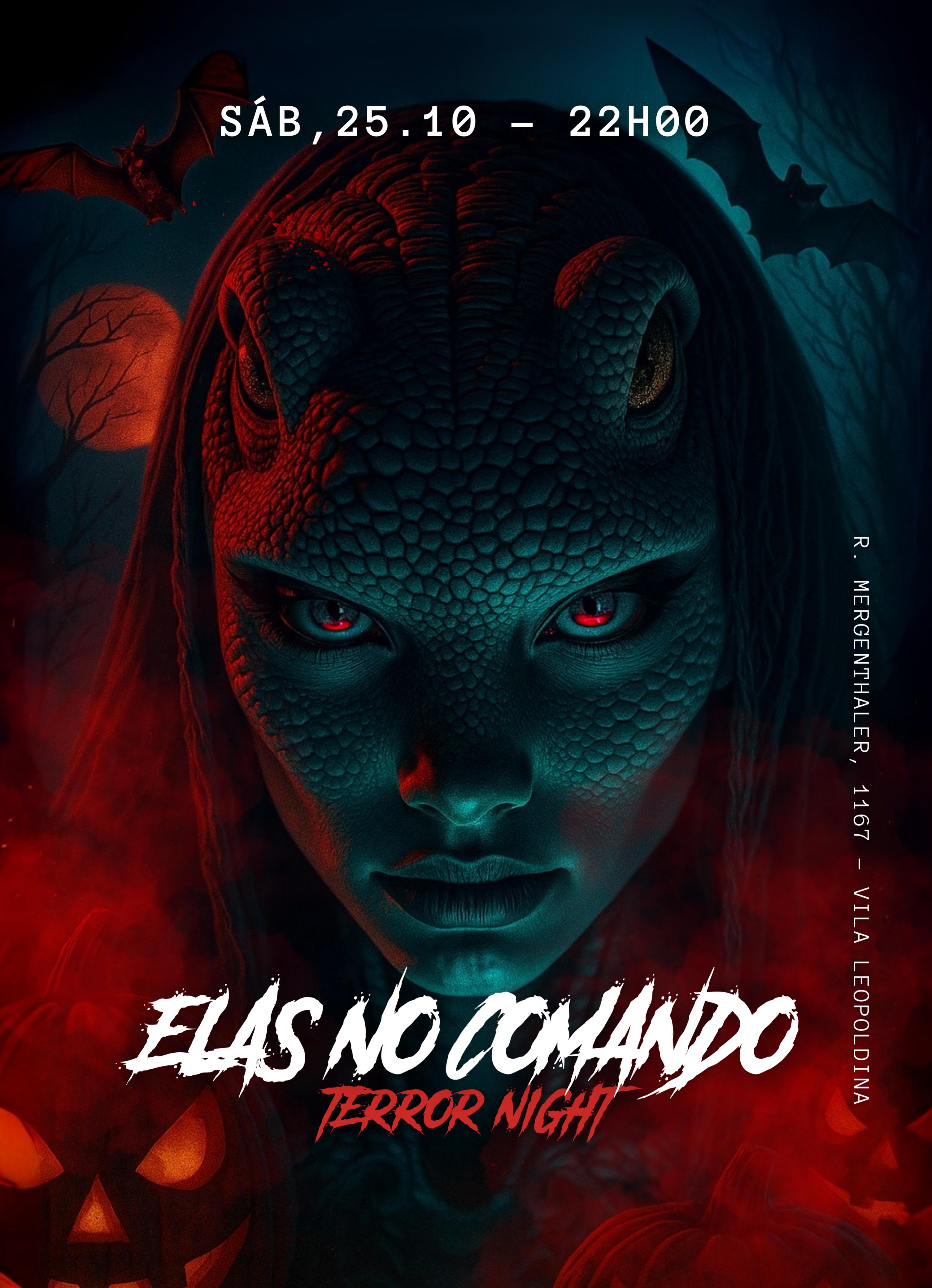 ELAS NO COMANDO 🧟‍♀️ TERROR NIGHT