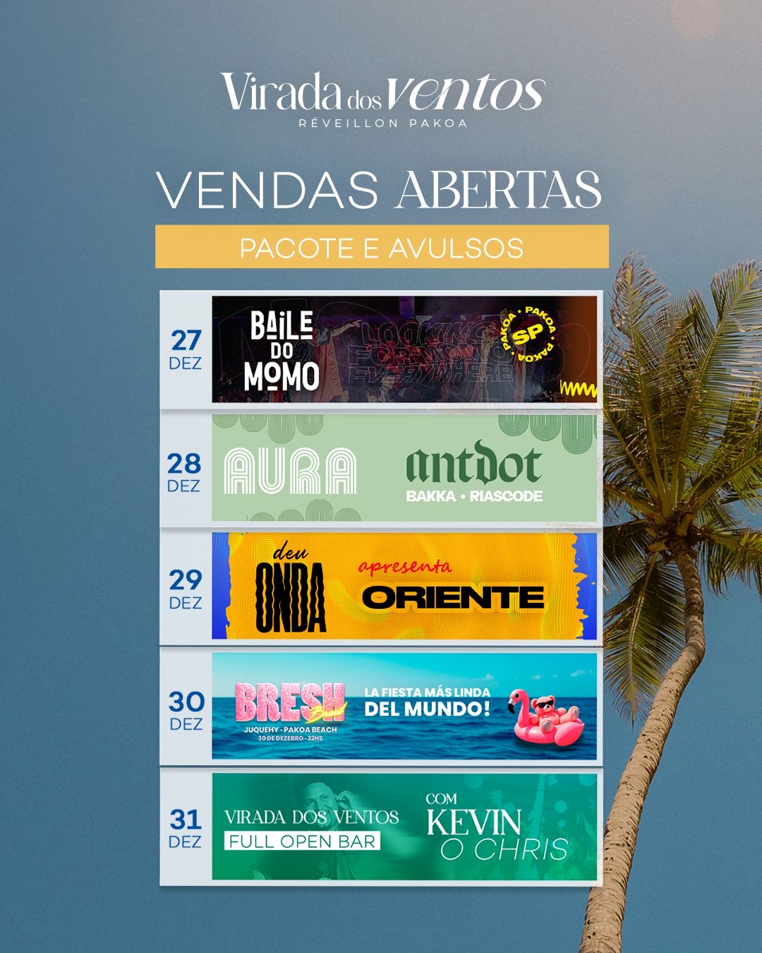 Réveillon Pakoa Beach - Juquehy