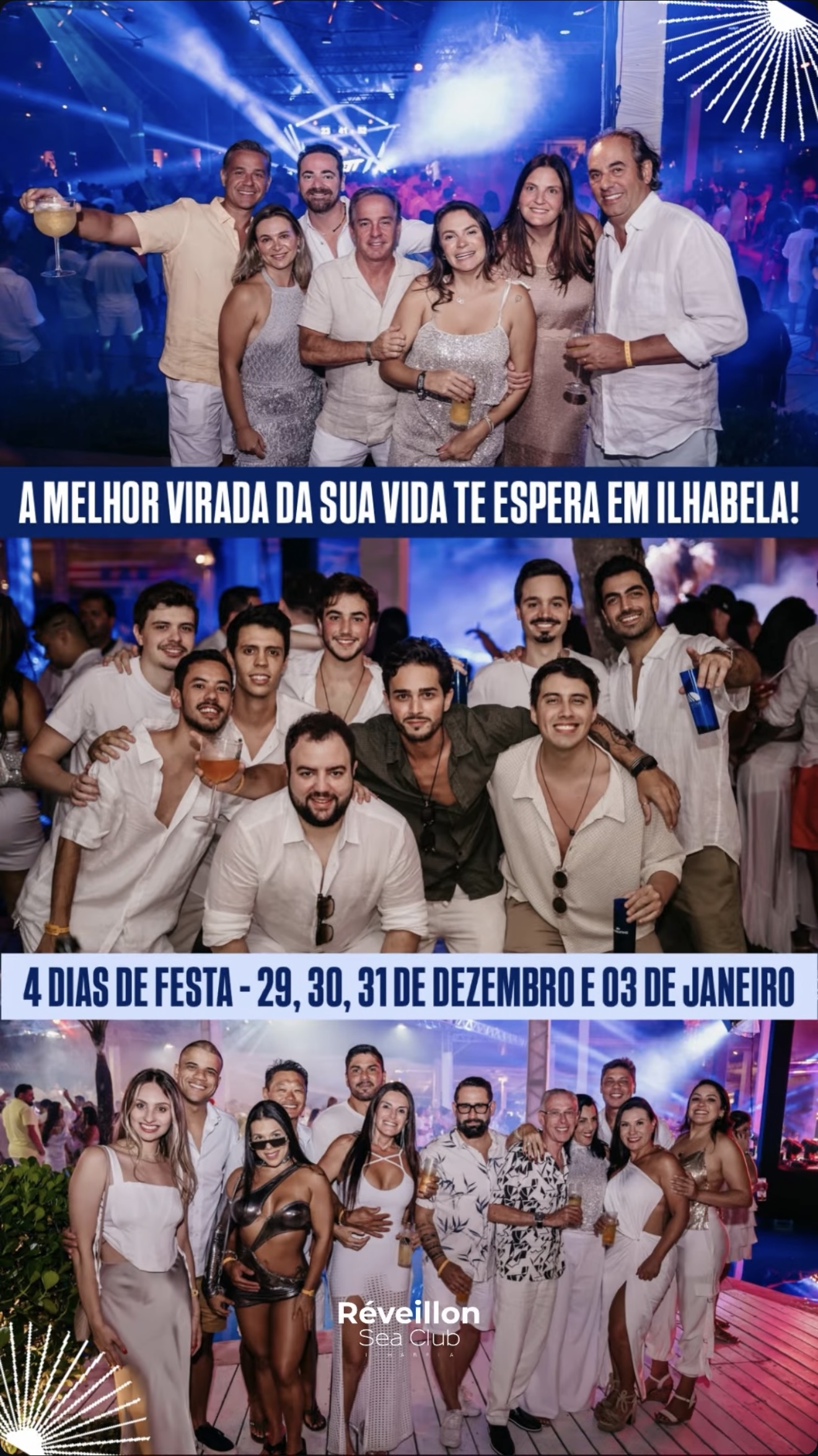 Réveillon Sea Club - Ilhabela 31/12