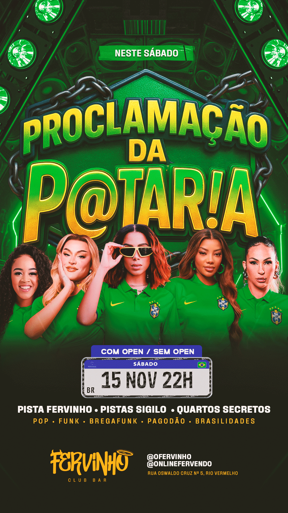 FERVINHO RV: PROCLAMAÇÃO DA P*TAR!A