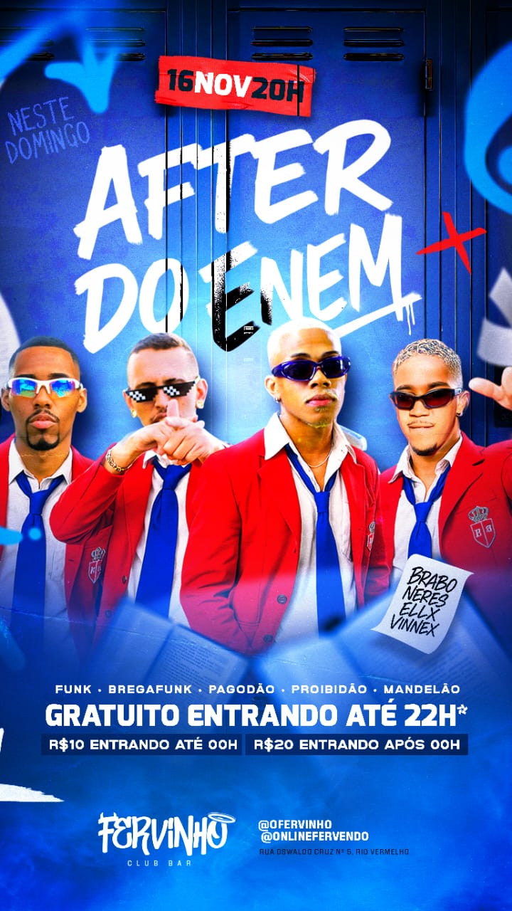 FERVINHO RV: AFTER DO ENEM