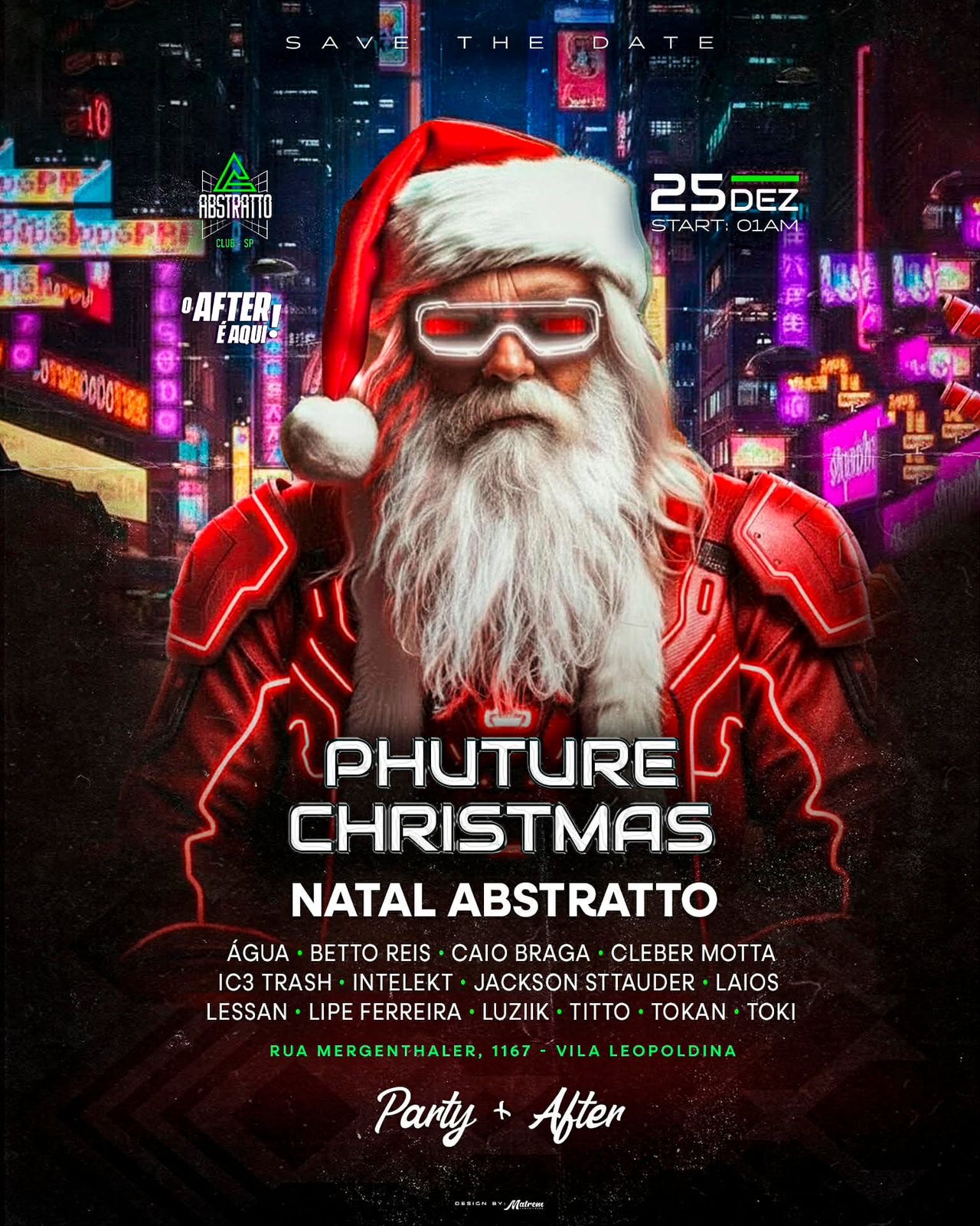 PHUTURE CHRISTMAS • NATAL ABSTRATTO 