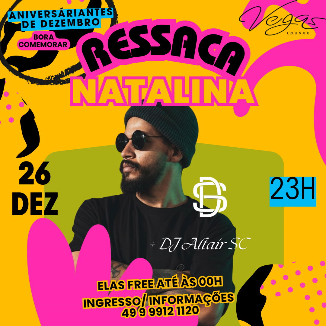 Vegas Lounge Bar: Ressaca Natalina 26/12