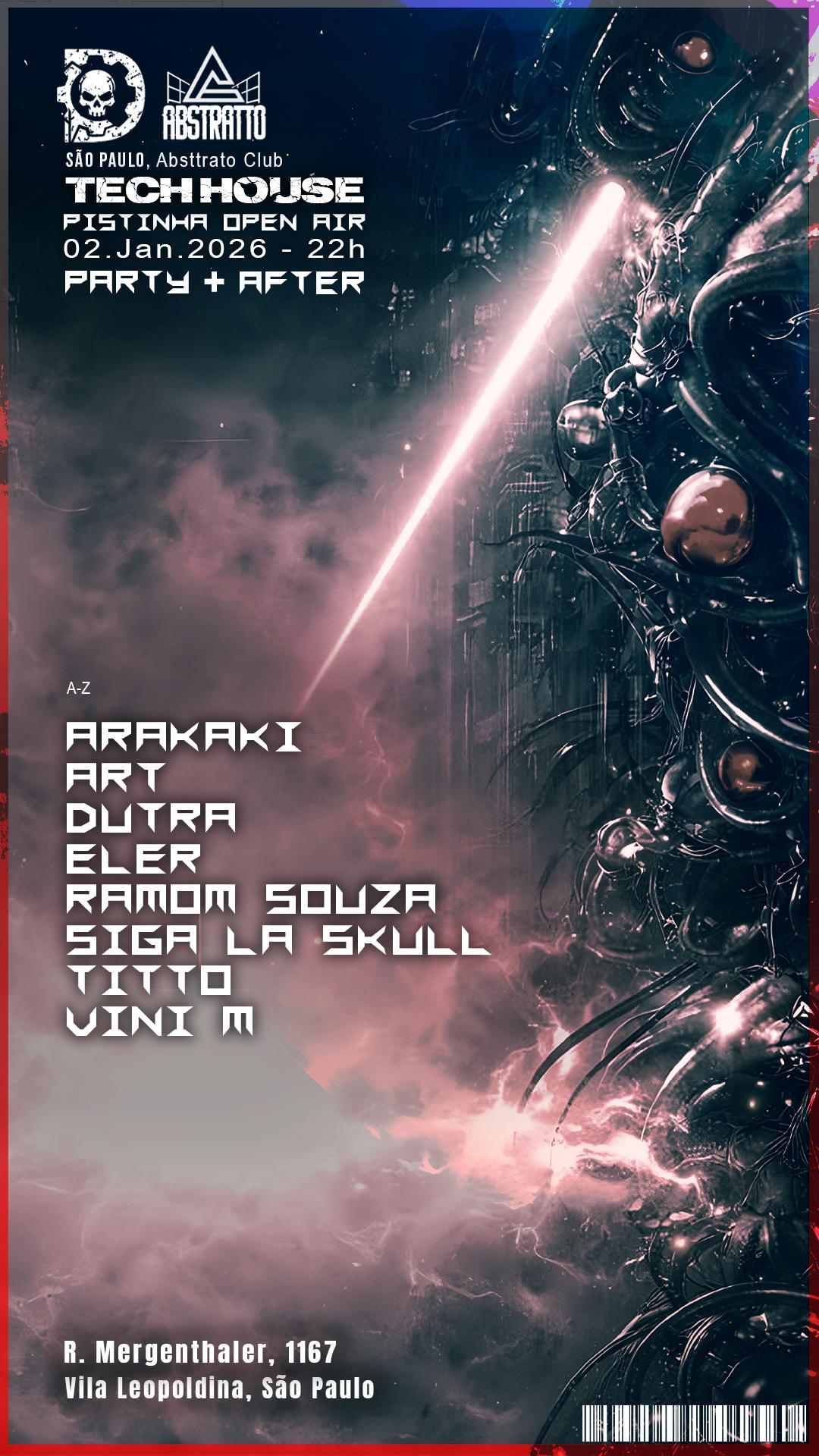 TECH HOUSE • PISTINHA OPEN AIR