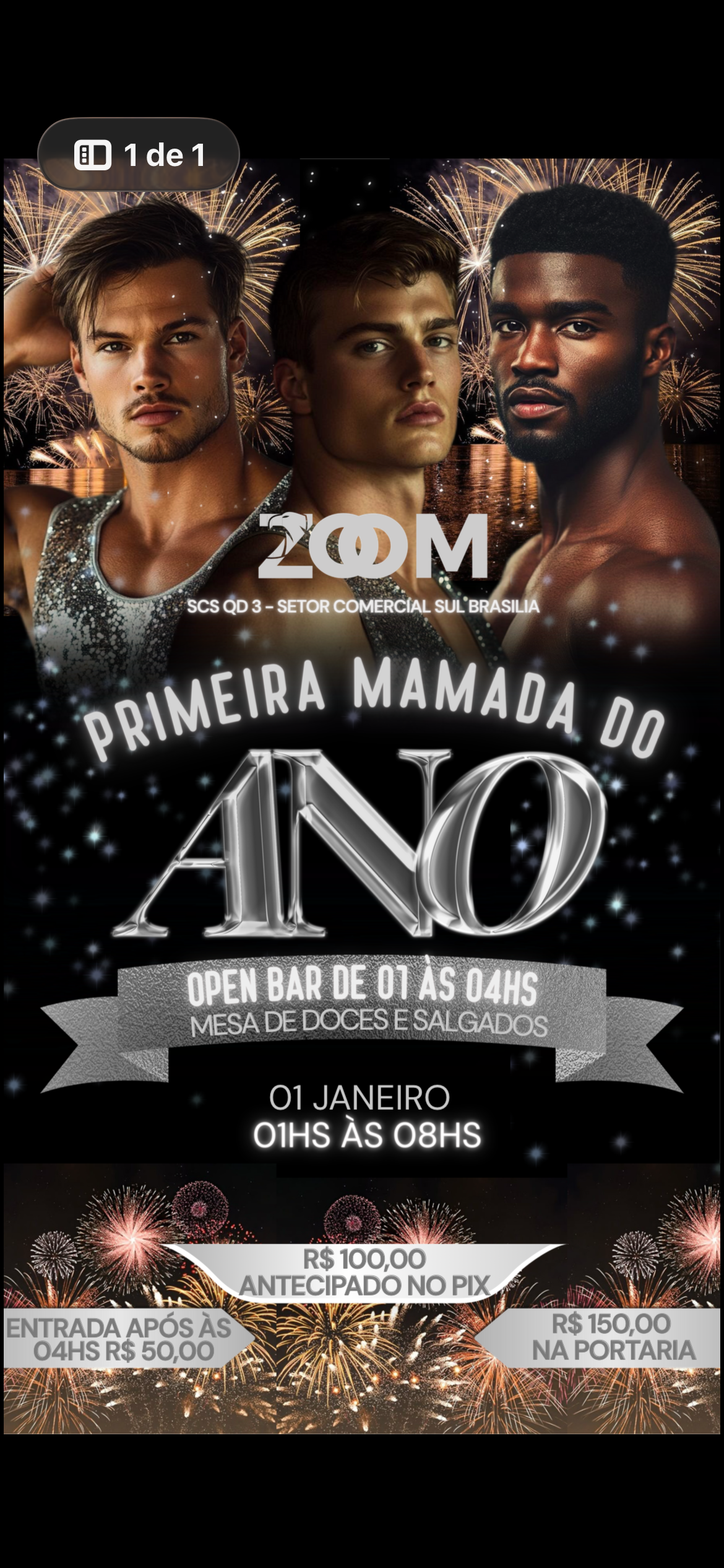ZOOM BAR BRASÍLIA: Primeira Mamada do ano 