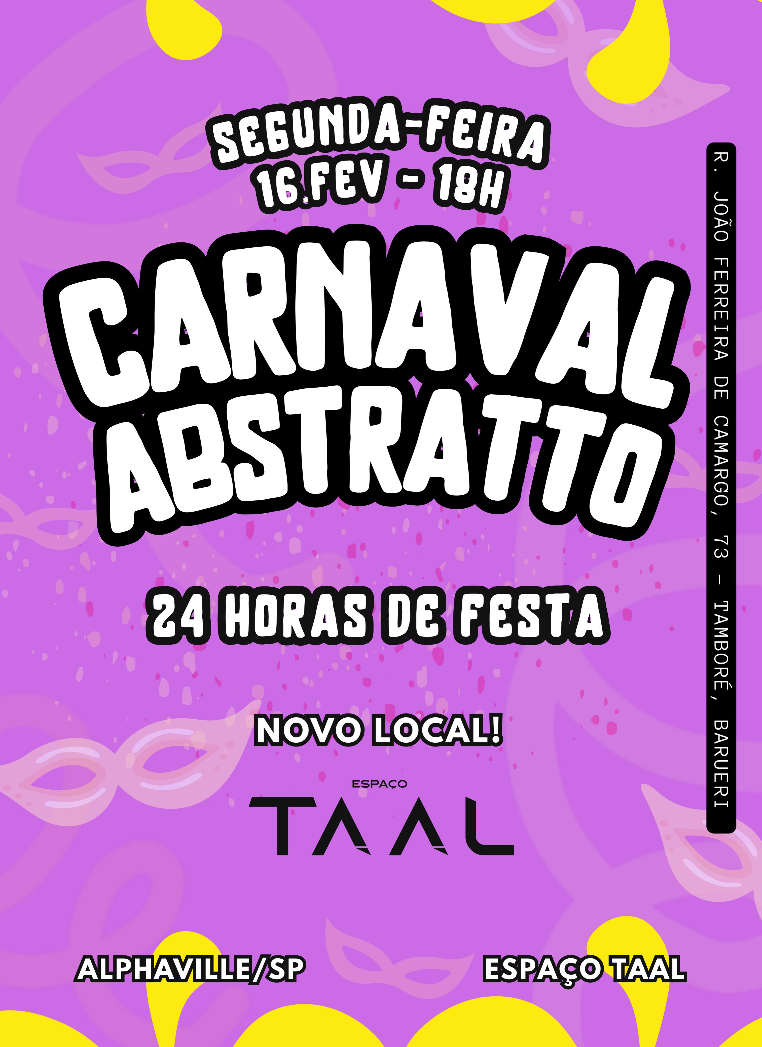 CARNAVAL ABSTRATTO • TITTO IS A CARNIVAL