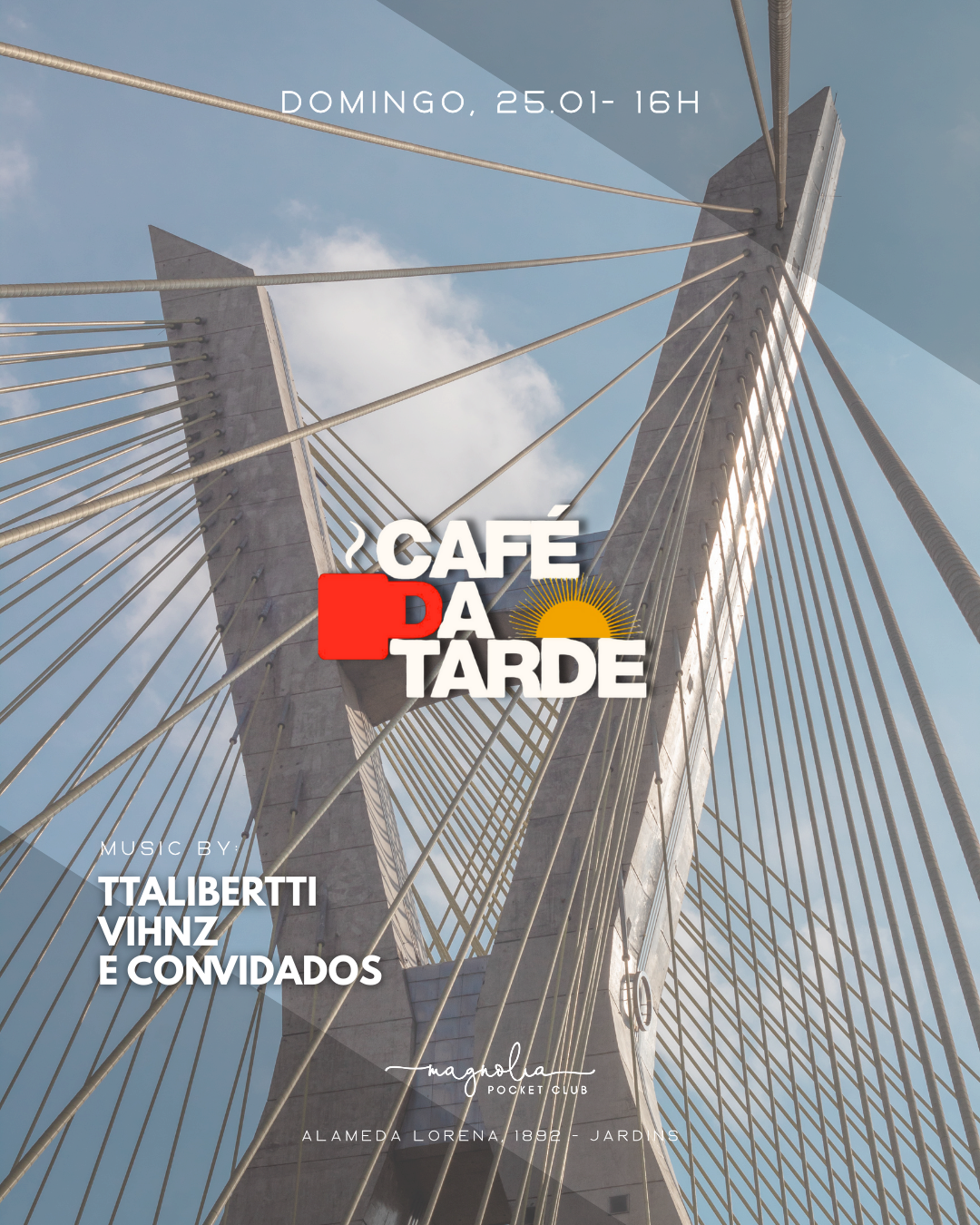 Magnolia: CAFÉ DA TARDE